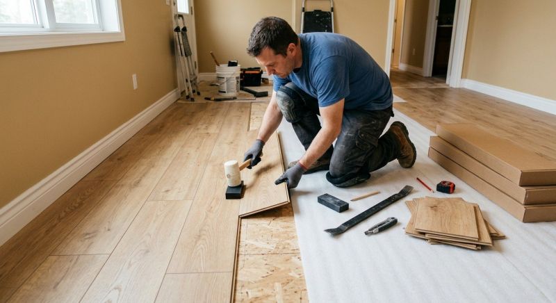 Laminate Floor Installation in Newark, CA