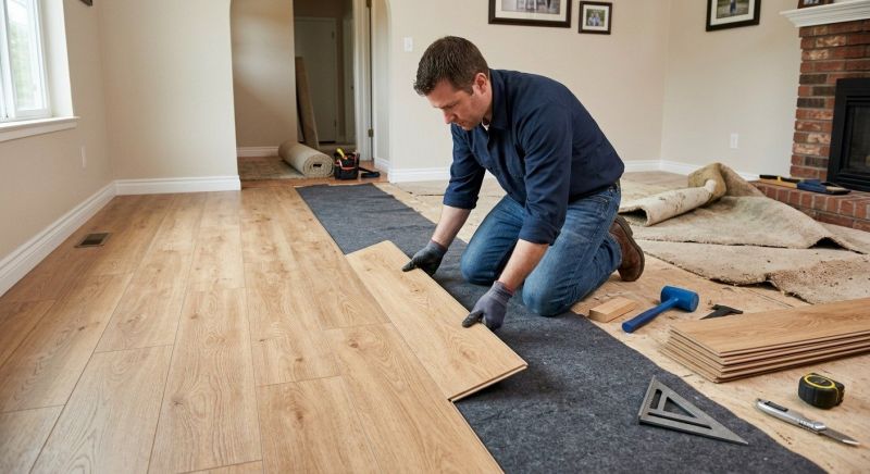 Laminate Floor Remodeling in Castro Valley, CA