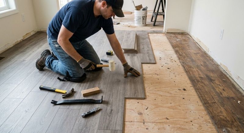 Laminate Floor Replacement in Castro Valley, CA