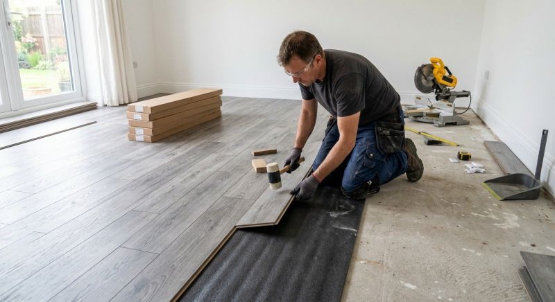 Laminate Floor Replacement in Pleasanton, CA