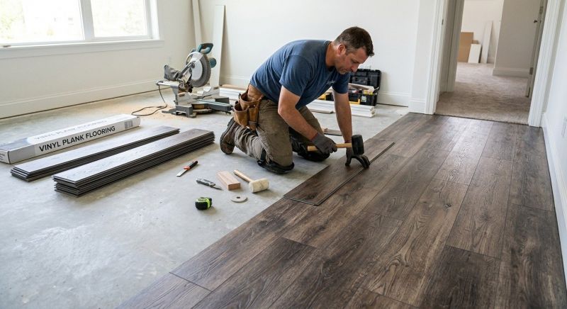 Linoleum Floor Installation in Pacifica, CA