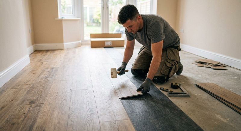 Linoleum Flooring Replacement in Castro Valley, CA