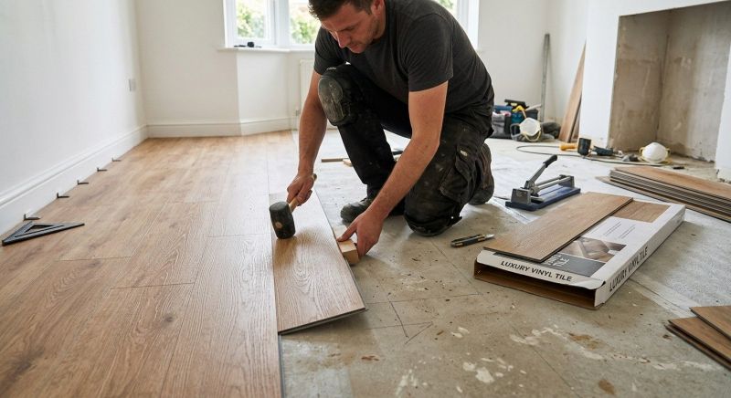 Luxury Vinyl Tile Installation in Belvedere Tiburon, CA