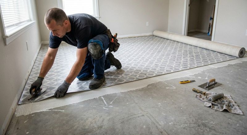 Sheet Flooring Installation in Dublin, CA