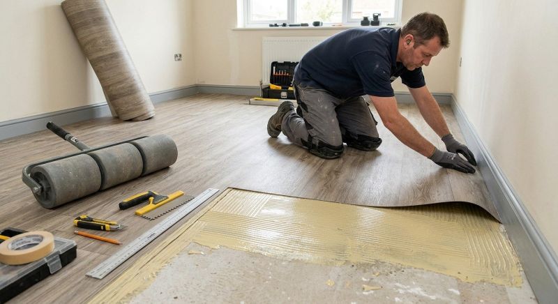 Sheet Flooring Installation in Castro Valley, CA