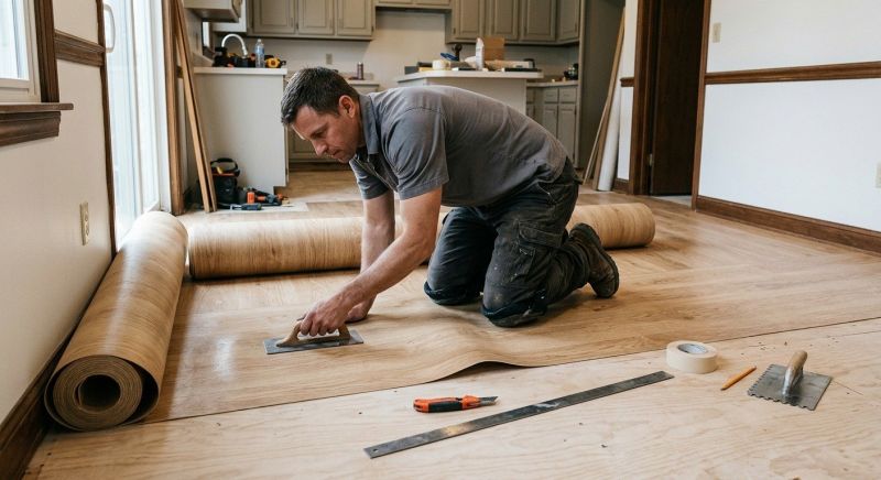 Sheet Flooring Installation in Livermore, CA
