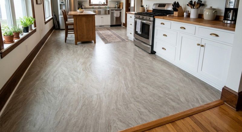 Sheet Linoleum Installation in Portola Valley, CA