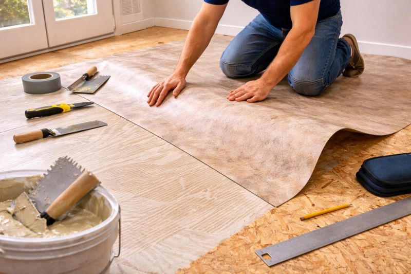 Sheet Vinyl Installation in Benicia, CA