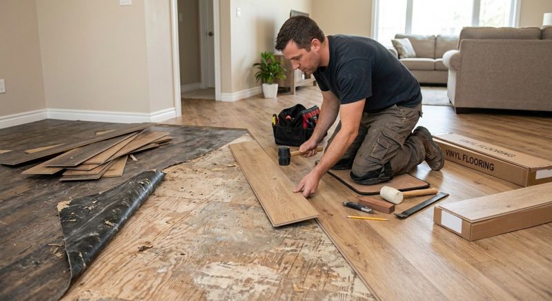 Vinyl Flooring Installation in Clayton, CA