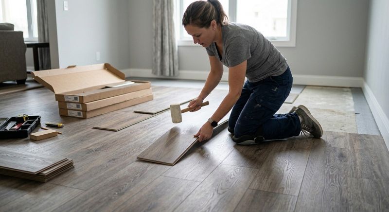 Vinyl Plank Floor Installation in Castro Valley, CA
